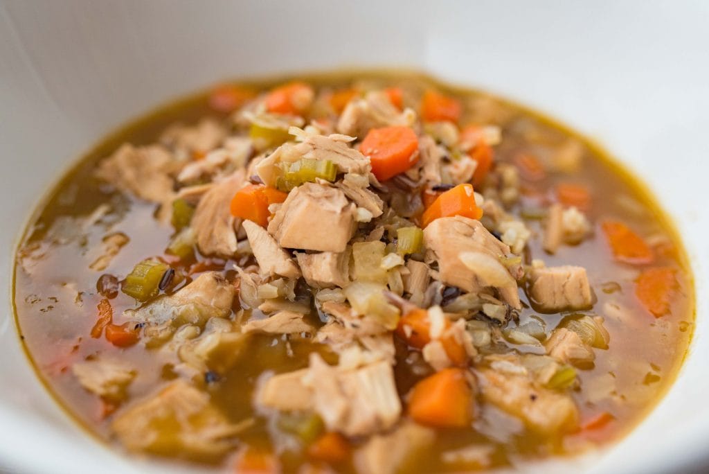 Chicken & Wild Rice Soup – Five Oaks Family Farm